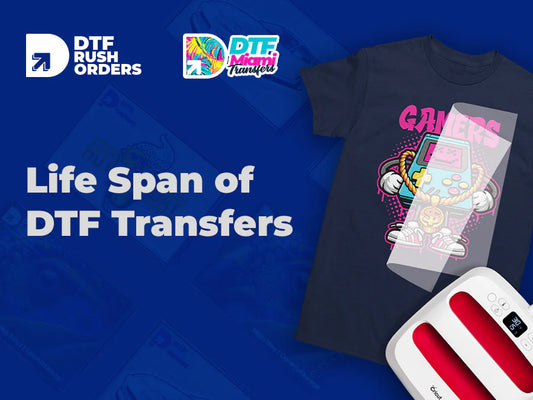Maximized longevity of DTF transfers showcasing wear and wash resilience.