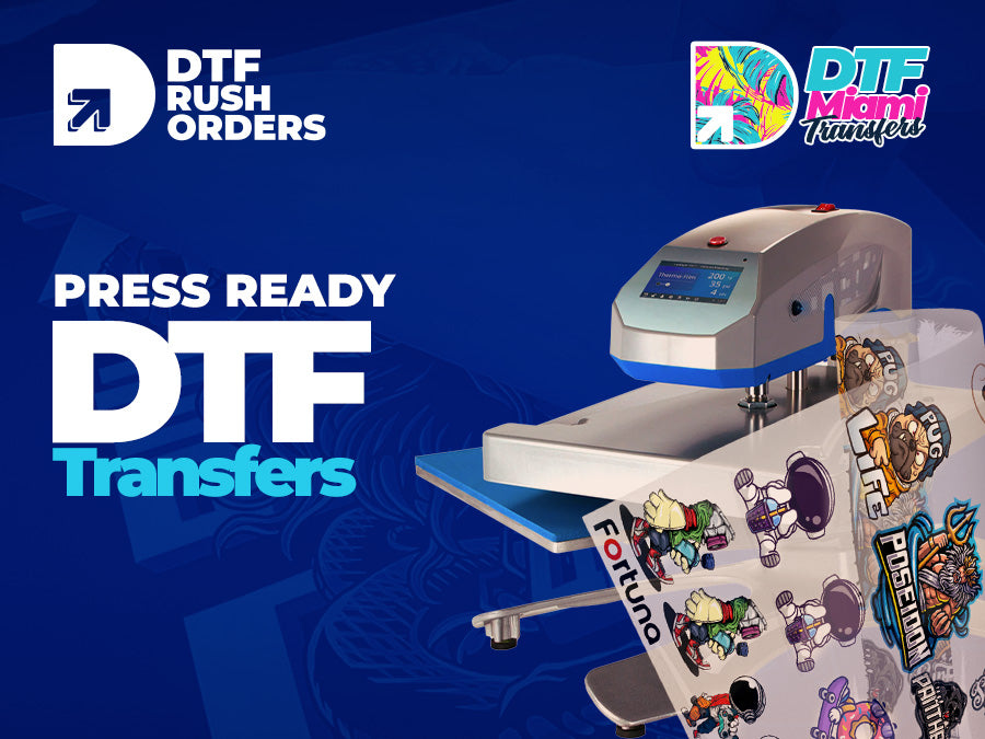 Creating Press Ready DTF Transfers is the future of apparel printing