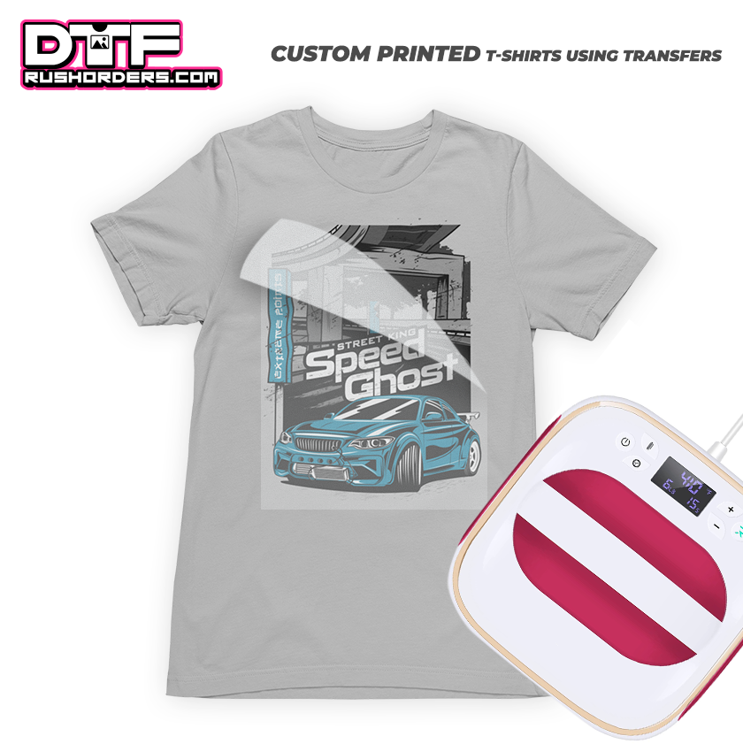 Custom Printed T-Shirts using DTF Transfers from the pros