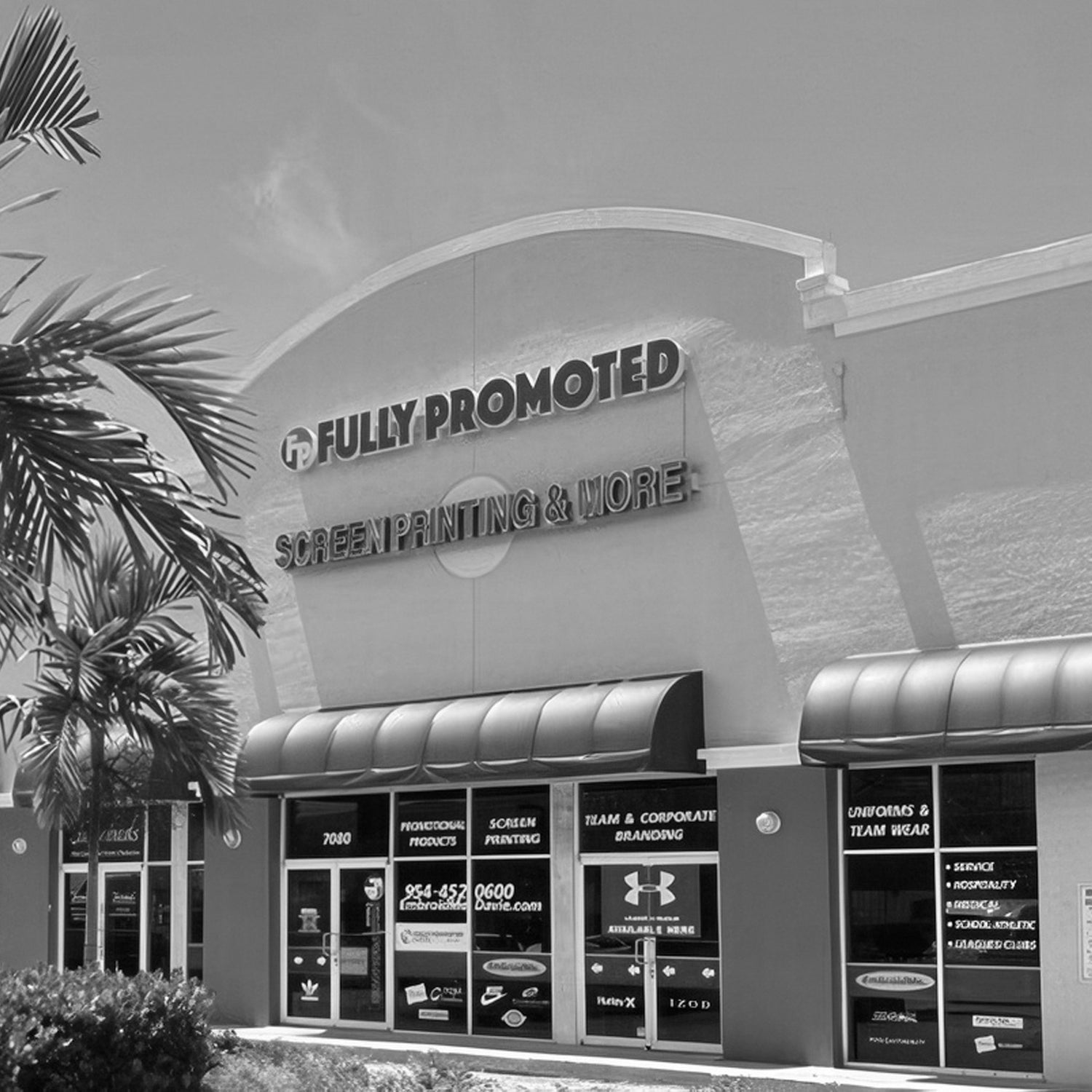 DTF Rush Orders is inside the Fully promoted Davie.