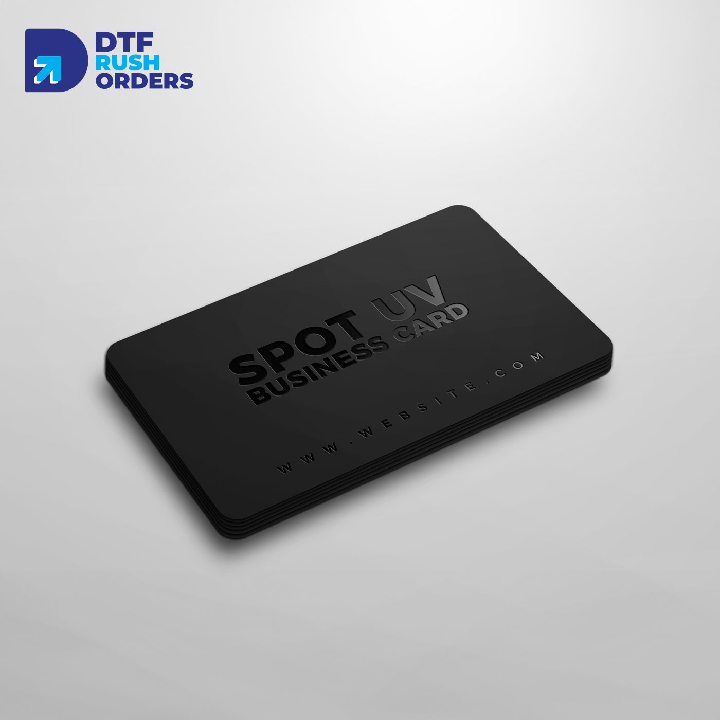 High-Quality Spot UV Finish Business Cards